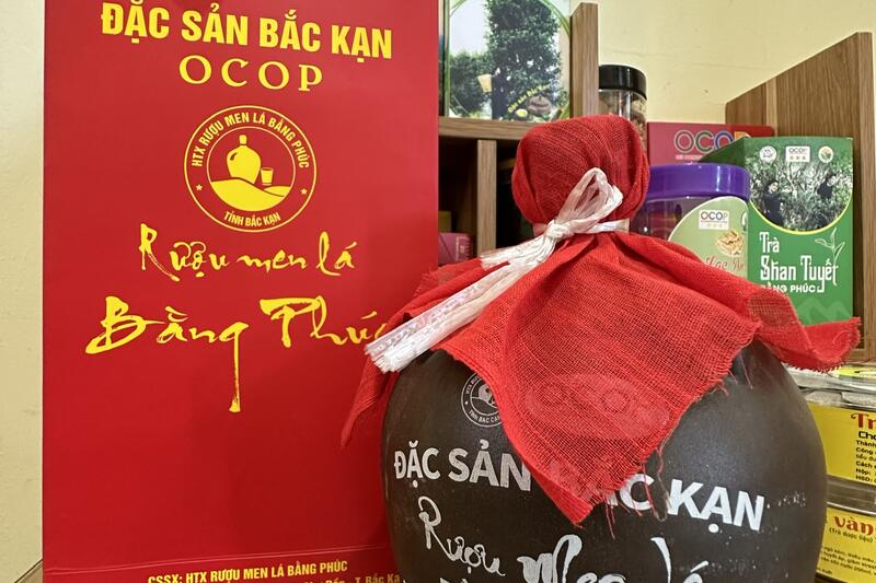 Rượu men lá Bằng Phúc